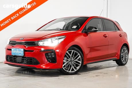 Red 2019 Kia RIO Hatchback Gt-Line