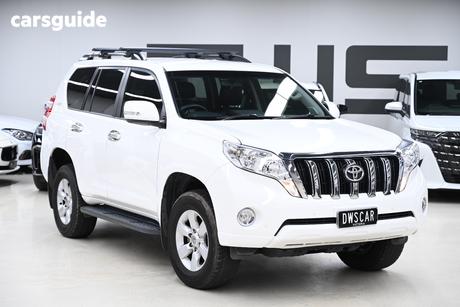 White 2016 Toyota Landcruiser Prado Wagon Gxl (4X4)