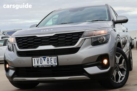 Grey 2021 Kia Seltos Wagon Sport+ (Fwd)