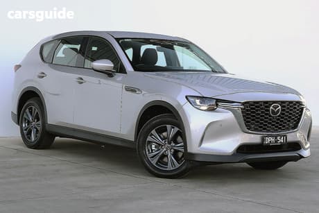 Beige 2025 Mazda CX-60 Wagon G40E Evolve Hybrid