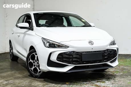 White 2025 MG MG3 Hatchback Essence