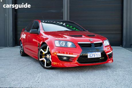 Red 2009 HSV GTS Sedan E SERIES 2 R
