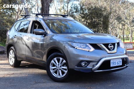 Grey 2016 Nissan X-Trail Wagon St-L (4X4)