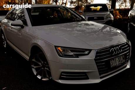 White 2017 Audi A4 Sedan 1.4 Tfsi S Tronic Sport
