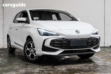 White 2025 MG MG3 Hatchback Essence