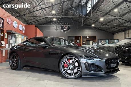 Grey 2023 Jaguar F-Type Coupe R 75 P575 Awd (423Kw)