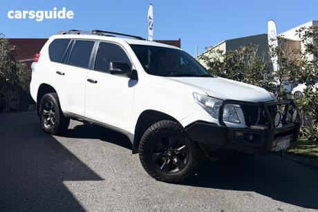 White 2011 Toyota Landcruiser SUV PRADO GX (4X4) KDJ150R 11 UPGRADE