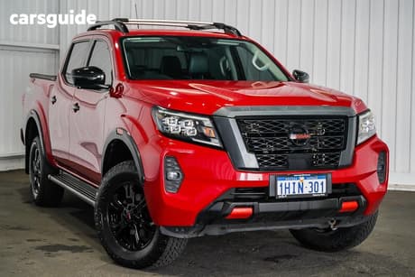 Red 2021 Nissan Navara Dual Cab Pick-up Pro-4X (4X4)