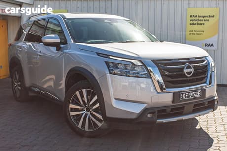 Silver 2022 Nissan Pathfinder Wagon Ti-L (4Wd)