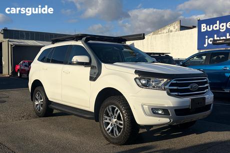 White 2019 Ford Everest Wagon Trend (4Wd 7 Seat)
