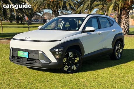 White 2025 Hyundai Kona Wagon Hybrid