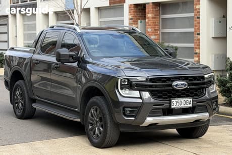 Grey 2024 Ford Ranger Double Cab Pick Up Wildtrak 3.0 (4X4)
