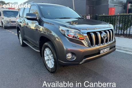 Grey 2014 Toyota Landcruiser Prado Wagon Vx (4X4)