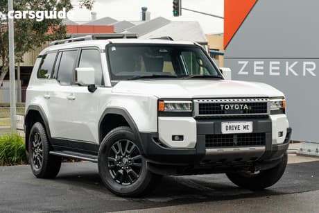 White 2024 Toyota Landcruiser Prado Wagon Gxl