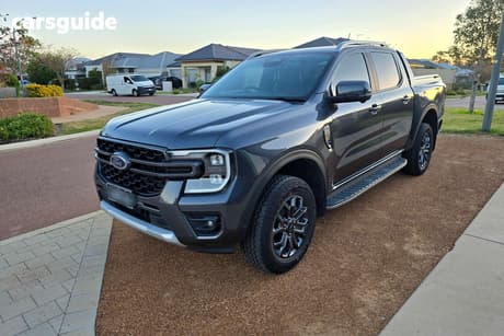 Grey 2024 Ford Ranger Double Cab Pick Up Wildtrak 2.0 (4X4)
