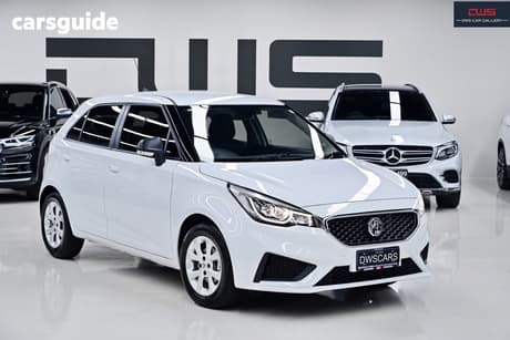 White 2022 MG MG3 Hatchback Core (With Navigation)