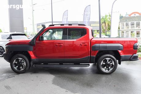 Red 2025 Kia Tasman Double Cab Pick Up X-Line (4X4) (0.9T) Bdy Fender