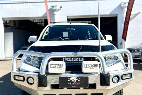 White 2016 Isuzu MU-X Wagon Ls-M (4X4)
