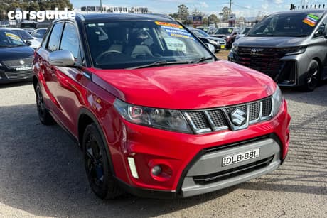 Black 2016 Suzuki Vitara Wagon S Turbo (4Wd)
