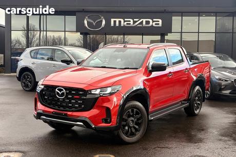 Red 2025 Mazda BT-50 Dual Cab Pick-up Sp (4X4)