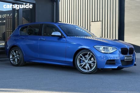 Blue 2014 BMW M135I Hatchback M135I