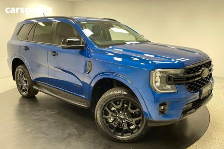Blue 2023 Ford Everest Wagon Sport (Rwd)