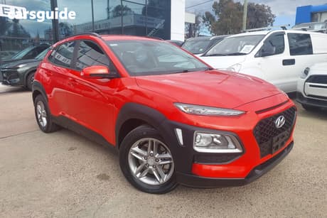 Orange 2018 Hyundai Kona Wagon Active Safety (Awd)