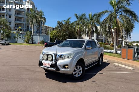 Silver 2016 Nissan Navara Dual Cab Utility St (4X4)