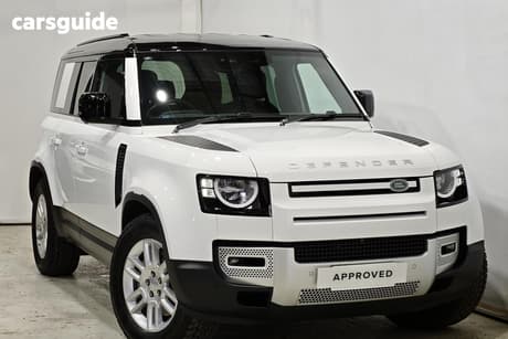 White 2025 Land Rover Defender Wagon 110 P400 S (294Kw)