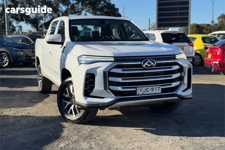 White 2022 LDV T60 Double Cab Utility Max Pro (4X4)
