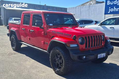 Red 2020 Jeep Gladiator Dual Cab Utility Launch Edition (4X4)