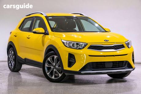 Yellow 2021 Kia Stonic Wagon Sport