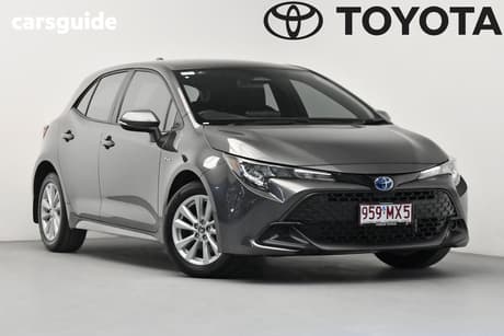 Grey 2025 Toyota Corolla Hatchback Ascent Sport Hybrid