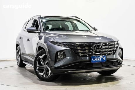 Beige 2022 Hyundai Tucson Wagon Highlander (Awd)