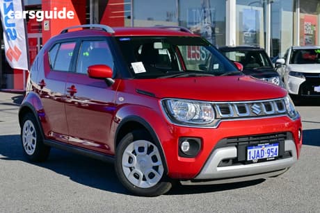 Red 2025 Suzuki Ignis Wagon Gl