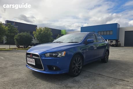 Blue 2015 Mitsubishi Lancer Sedan Ls