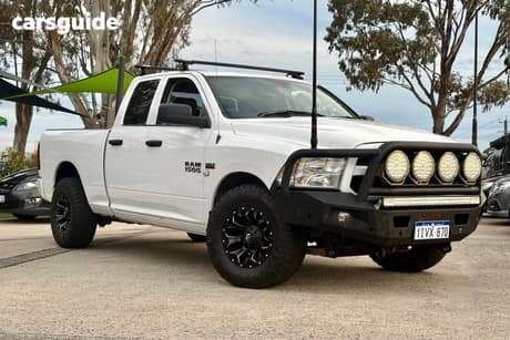 White 2022 RAM 1500 Crew Cab Utility Warlock Ii