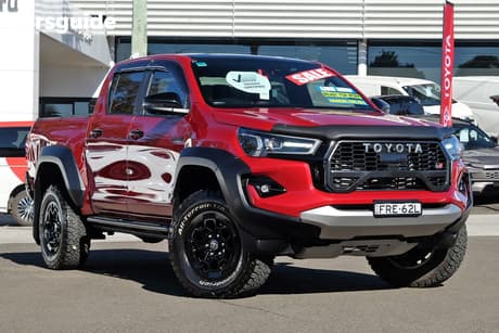 Red 2025 Toyota Hilux Double Cab Pick Up Gr-Sport (4X4)