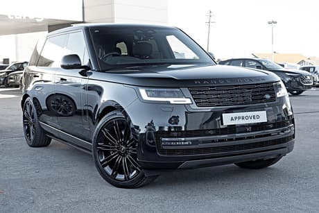 Black 2025 Land Rover Range Rover Wagon P530 Hse Lwb 7 Seat (390Kw)
