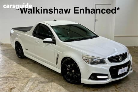 White 2015 Holden UTE Utility Ss-V Redline