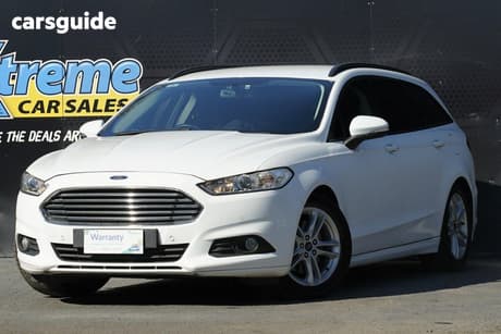 White 2016 Ford Mondeo Wagon Ambiente