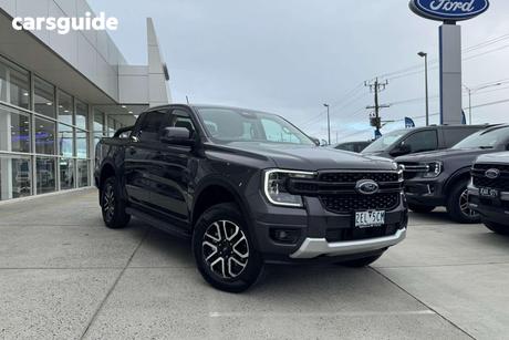 Grey 2025 Ford Ranger Double Cab Pick Up Sport 3.0 (4X4)