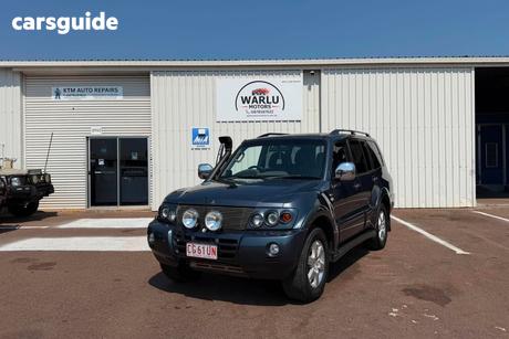 Blue 2006 Mitsubishi Pajero Wagon Vr-X Lwb (4X4)