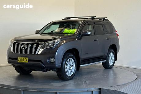 Grey 2015 Toyota Landcruiser Prado Wagon Vx (4X4)