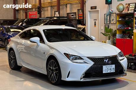 White 2015 Lexus RC300 Coupe
