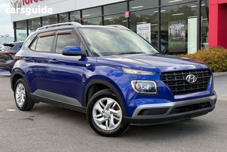 Blue 2022 Hyundai Venue Wagon