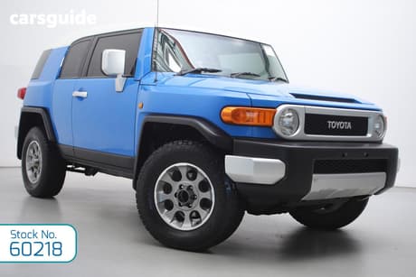 Blue 2012 Toyota FJ Cruiser Wagon