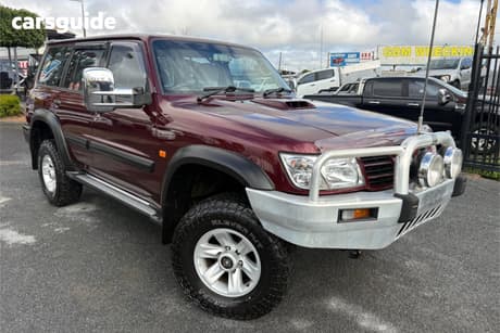 Red 2003 Nissan Patrol Wagon St (4X4)