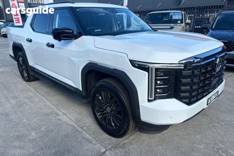 White 2025 MG Mgu9 Double Cab Pick Up Explore Pro