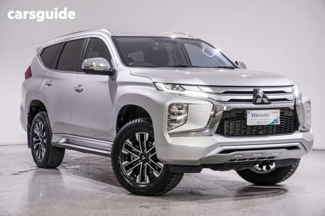 Silver 2022 Mitsubishi Pajero Sport Wagon Gls (4Wd) 7 Seat